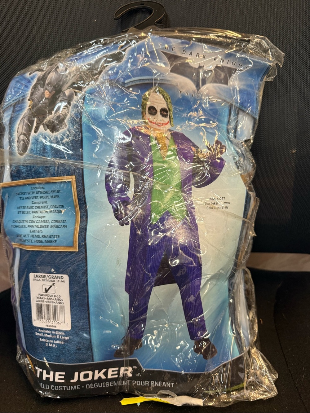 Rubie's Joker Costume - Purple, Green & Black